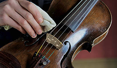 Mantenimiento de un violín